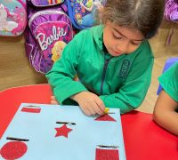 KG1A 1st day of school12