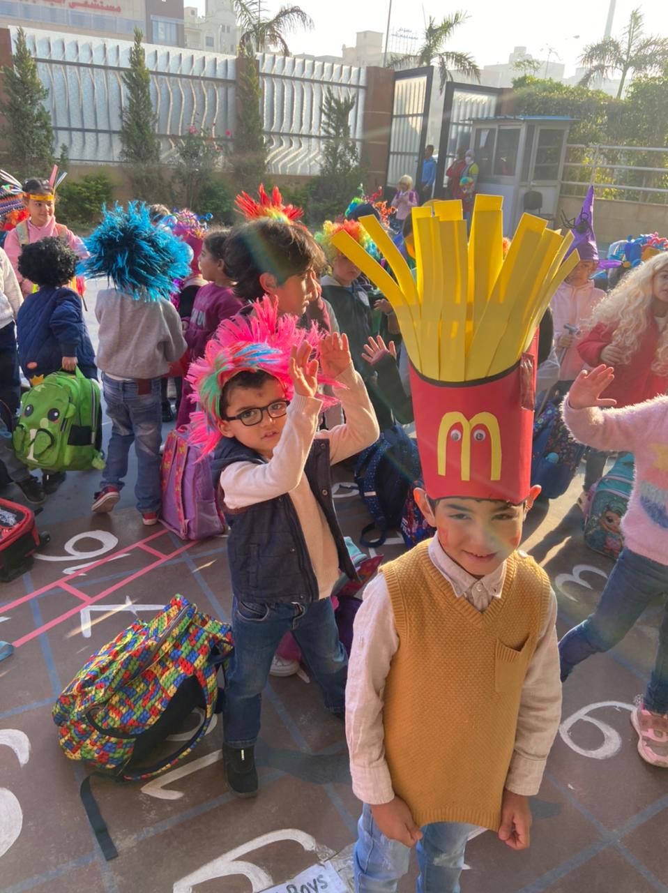 KG1 Crazy Hat day