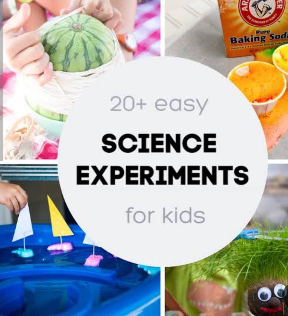 KG Science experiment